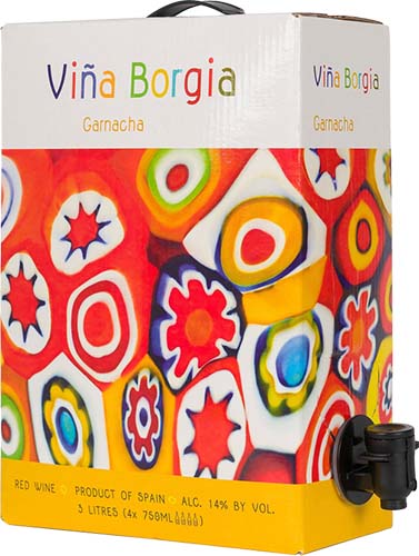 Vina Borgia Bag In Box Garnacha Red 3l
