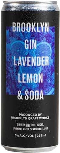 Brooklyn Gin Lavendar Lemon Gin & Soda