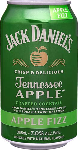 Jack Daniel's Apple Fizz Can Cocktail 