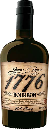 James E Pepper 1776            Straight Bourbon