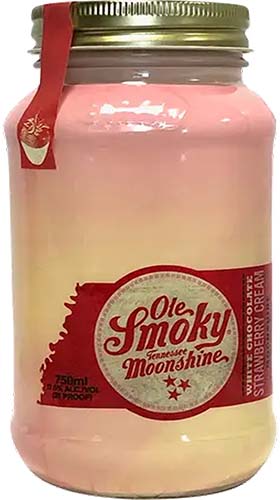 Ole Smoky Strawberry Cream Moonshine (750ml)