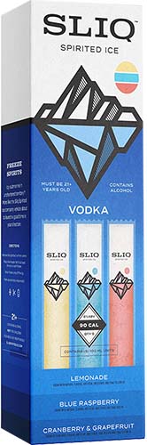 Sliq Ice Vodka Pop Vrty 9pk 16