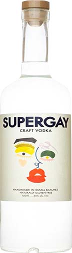 Supergay Spirits Craft Vodka 750ml
