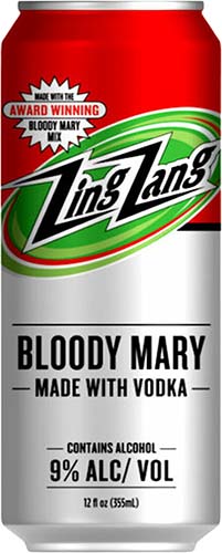 Zing Zang Rtd Bloody Mary 4pk