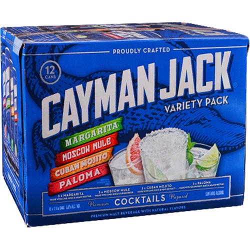 Cayman Jack Margarita Variety Pack 12pk