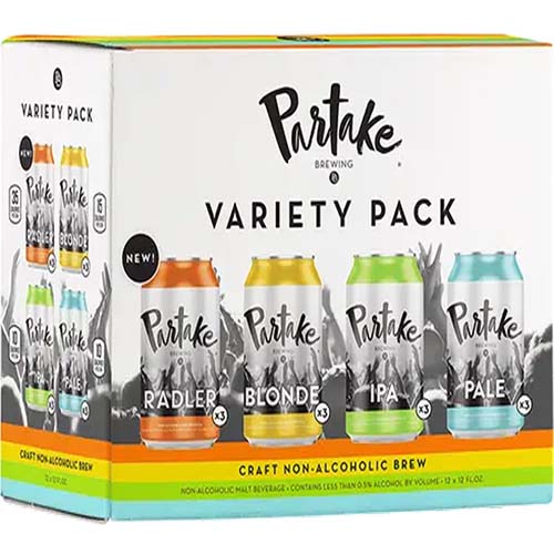 Partake Variety Na 12 Pk Can