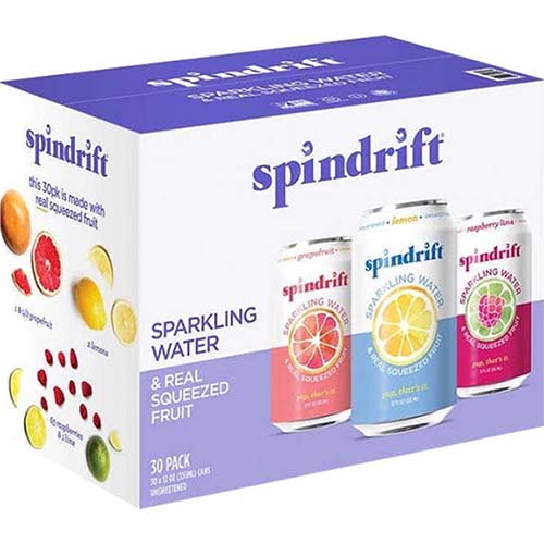 Spindrift Hard Seltzer Variety 12pk Can