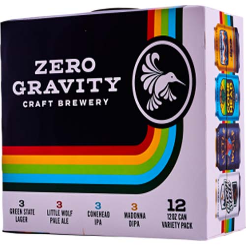 Zero Gravity Variety 12 Pk - Vt