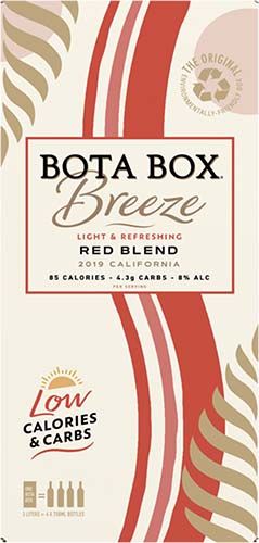 Bota Box Breeze Red Blend 3l