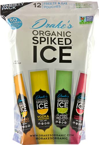 Drakes Organic Spiked Ice Variety 100ml
