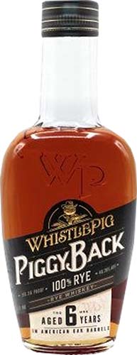 Whistlepig 6 Year Piggyback Rye Whiskey