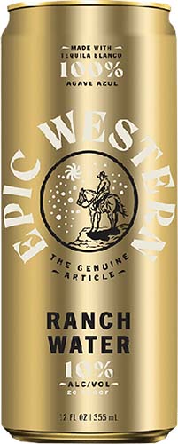 Epic Western Tequila Seltzer Ranch Water