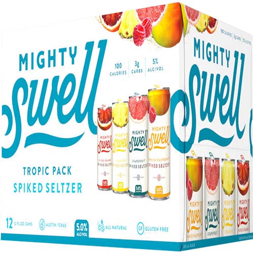 Mighty Swell Tropical Mix Pack Cans