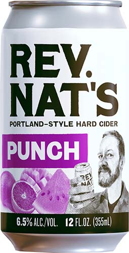 Reverand Nat's Punch 6pk Can