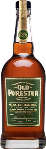 Old Forester Rye Single Brl Proof