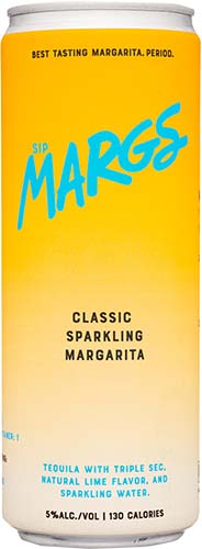 Sip Margs Classic Margarita Rtd 4pk C 12oz