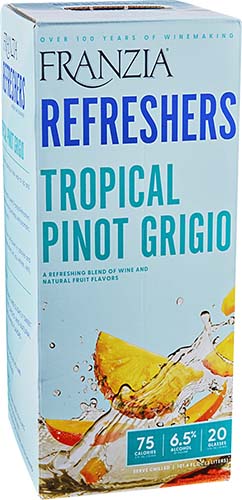 Franzia Refreshers             Tropical Pinot Grigio