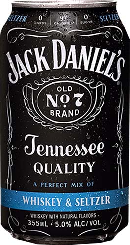 Jack Daniels Whiskey Seltzer 4pk
