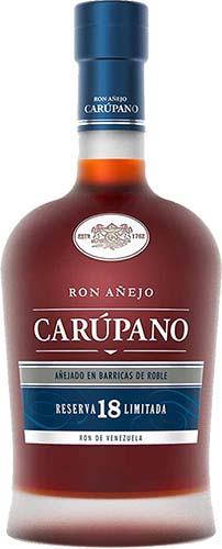 Ron Anejo Carupano Reserve 18yr Rum
