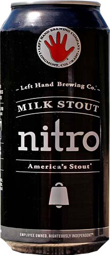 Left Hand Milk Stout Nitro 4/6/12 Cans