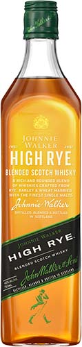 J Walker High Rye 750ml
