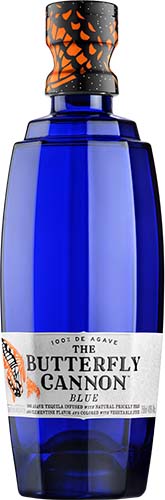 The Butterfly Cannon Blue Tequila 750ml