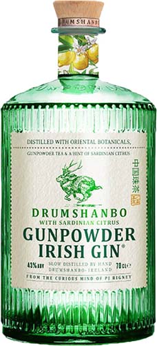 Gunpowder Sardinian Citrus Irish Gin 750ml
