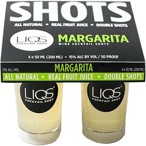 Liqueur                        Margarita Shots