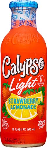 Calypso Light Strawberry Lemonade 16oz