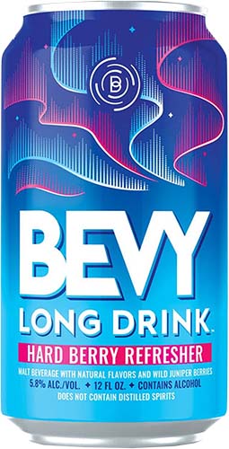 Bevy The Long Drink Berry 6pk Can