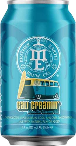 Mother Earth Cali Creamin 6 Pack 12 Oz Cans
