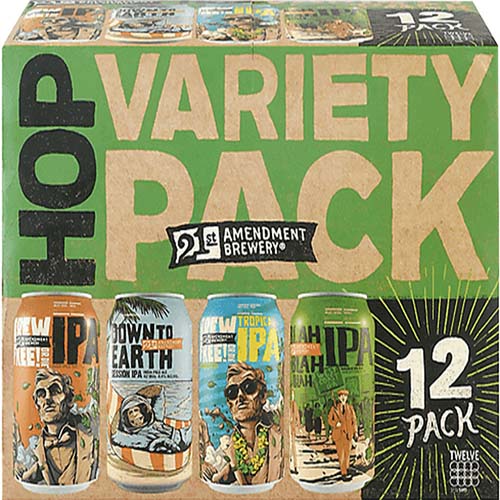 21st Amendment Brewing Variety Pack 12 Pk Cans