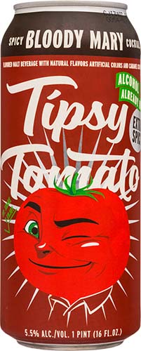 Tipsy Tomato Spicy 4 Pack 16 Oz Cans