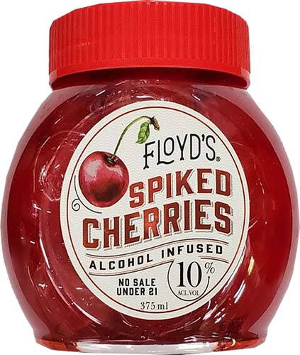 Floyds Spiked Cherries 1 Pack 375 Ml Jar