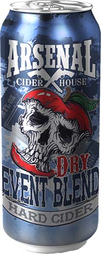 Arsenal Dry Cider 4 Pack 16 Oz Cans