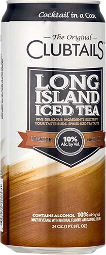 Clubtails Long Island Iced Tea Single 24 Oz Can