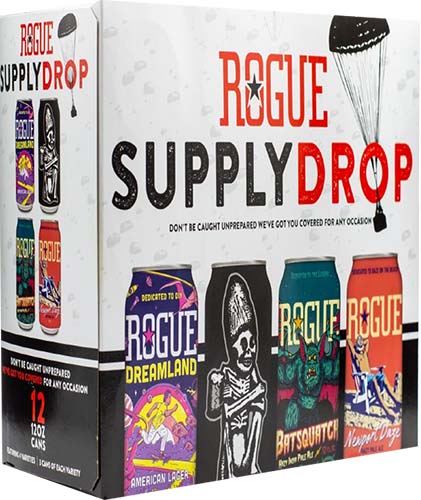 Rogue Supply Drop Variety Pack 12 Pack 12 Oz Cans