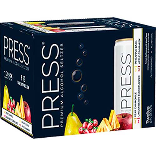 Press Variety Pack #2 12 Pack 12 Oz Cans