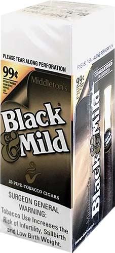 Middleton Black And Mild Cigar - 1 Stick