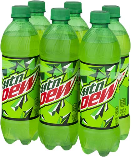 Mountain Dew 6 Pack 16.9 Oz Bottles