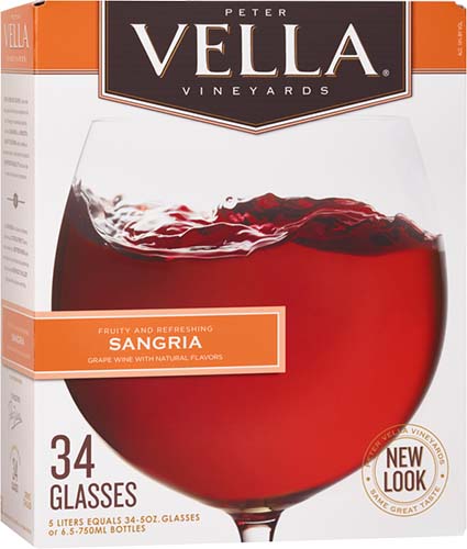Peter Vella Sangria 5 L/box