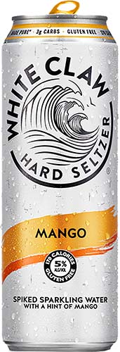 White Claw Mango Hard Seltzer Cans