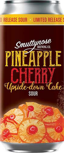 Smuttynose Pineapple Cherry Upside Down Cake Sour 4 Pack 16 Oz Cans