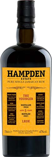 Hampden Estate The Younger Jamaican Rum
