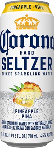 Corona Hard Seltzer Pineapple Gluten Free Spiked Sparkling Water
