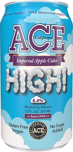 Ace High Cider 6 Pack 12 Oz Cans