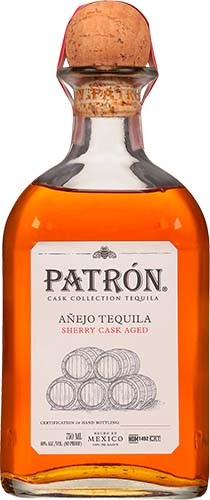 Patron Tequila Anejo Sherry Case