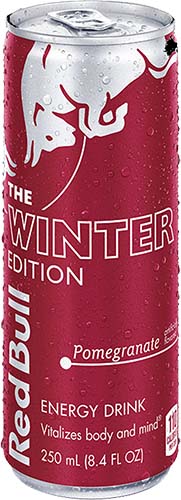 Red Bull Winter Edition Pomegranate 12oz Can