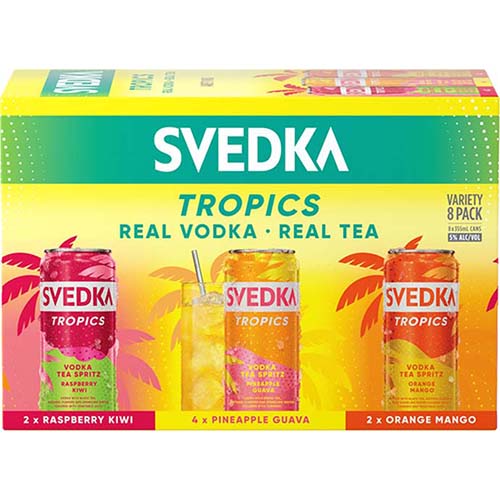 Svedka Tropics Vodka Tea Spritz Variety Pack