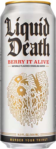 Liquid Death Berry Alive  16oz